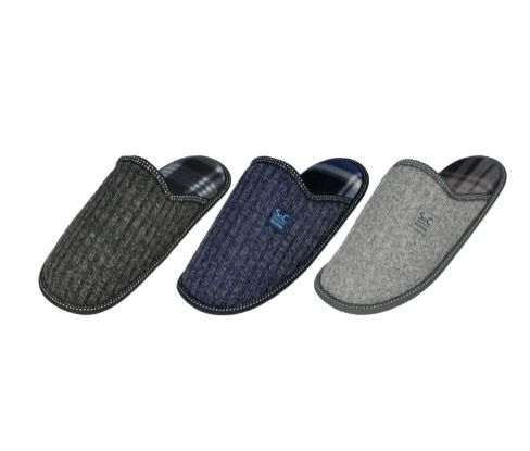 Wholesale Footwear Men's Cloth House Slipper