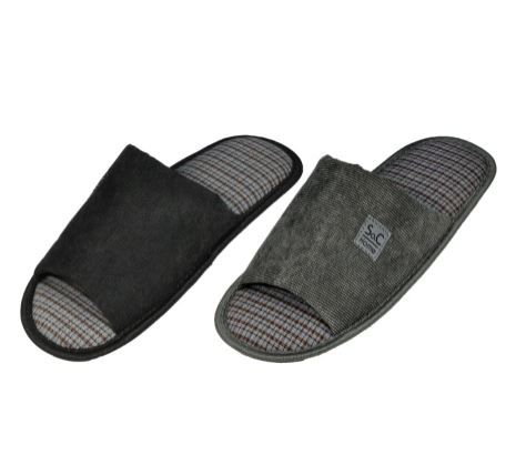 Wholesale Footwear Men's Open Toe House Slippers
