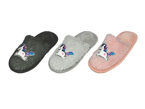 Wholesale Footwear Children's Unicorn Slippers