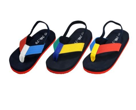 Wholesale Footwear Unisex Toddler's Strap Flip Flops