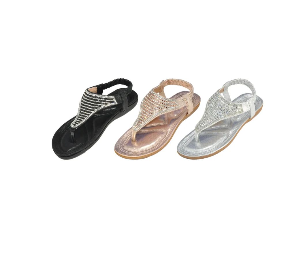 Wholesale Footwear Rhinestone Sandals