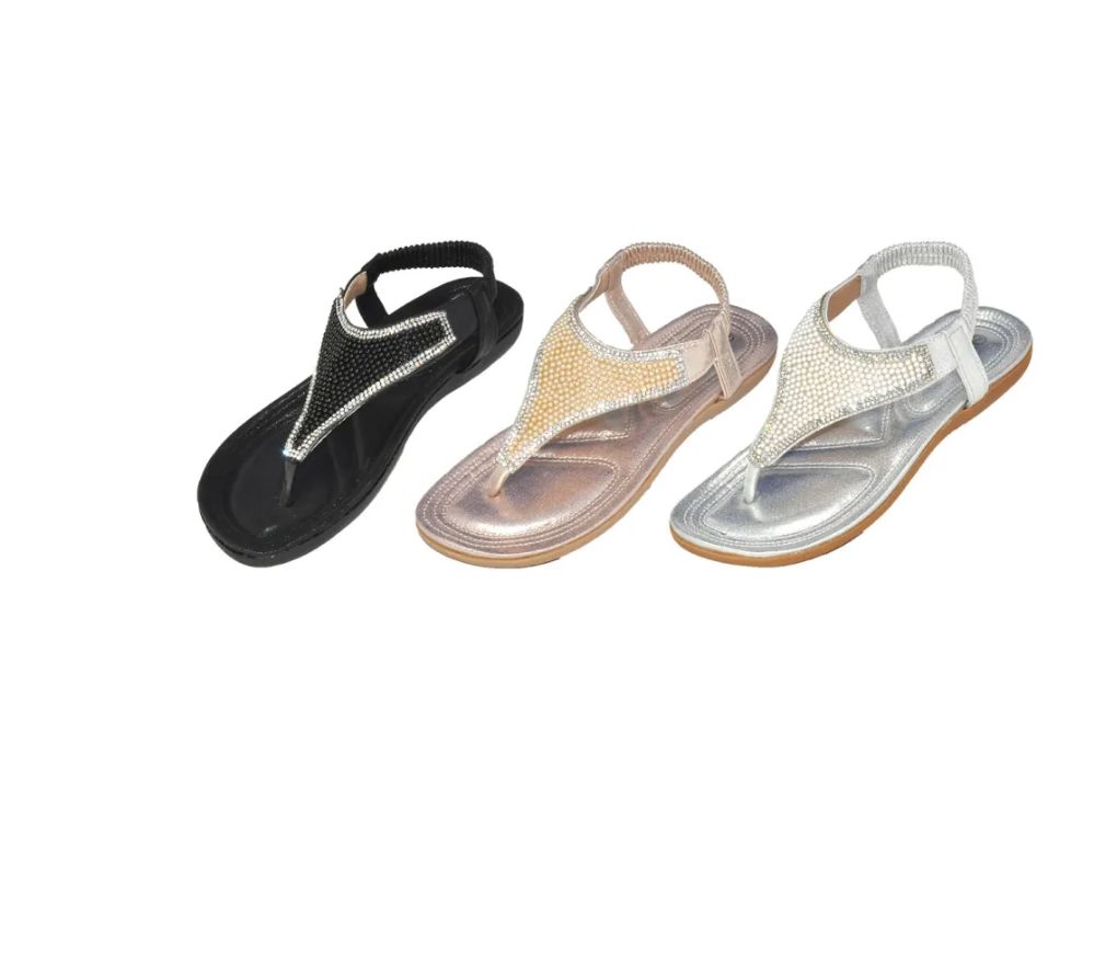 Wholesale Footwear Rhinestone Sandals