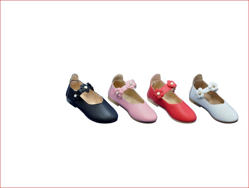 Wholesale Footwear Girls Shoes Color Pink
