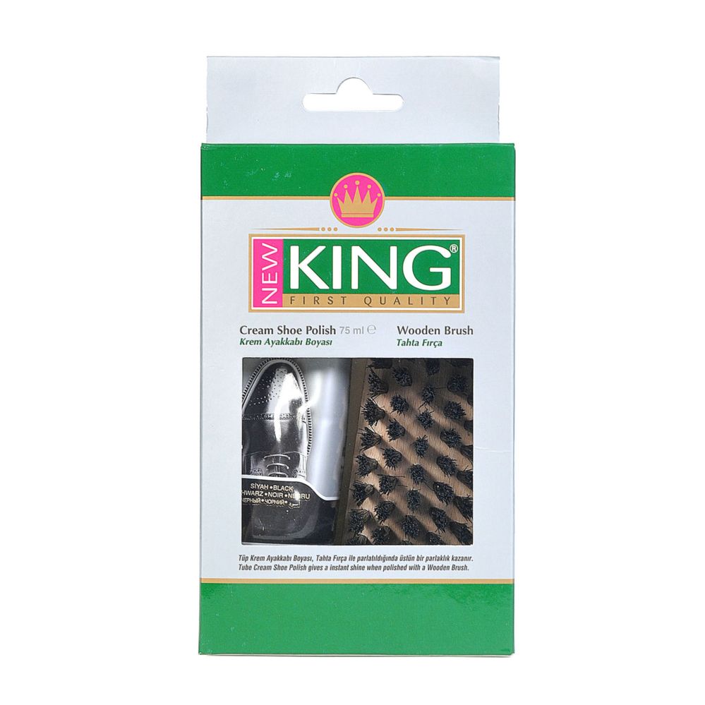 Wholesale Footwear New King Shoe Polish 2.52 Oz B