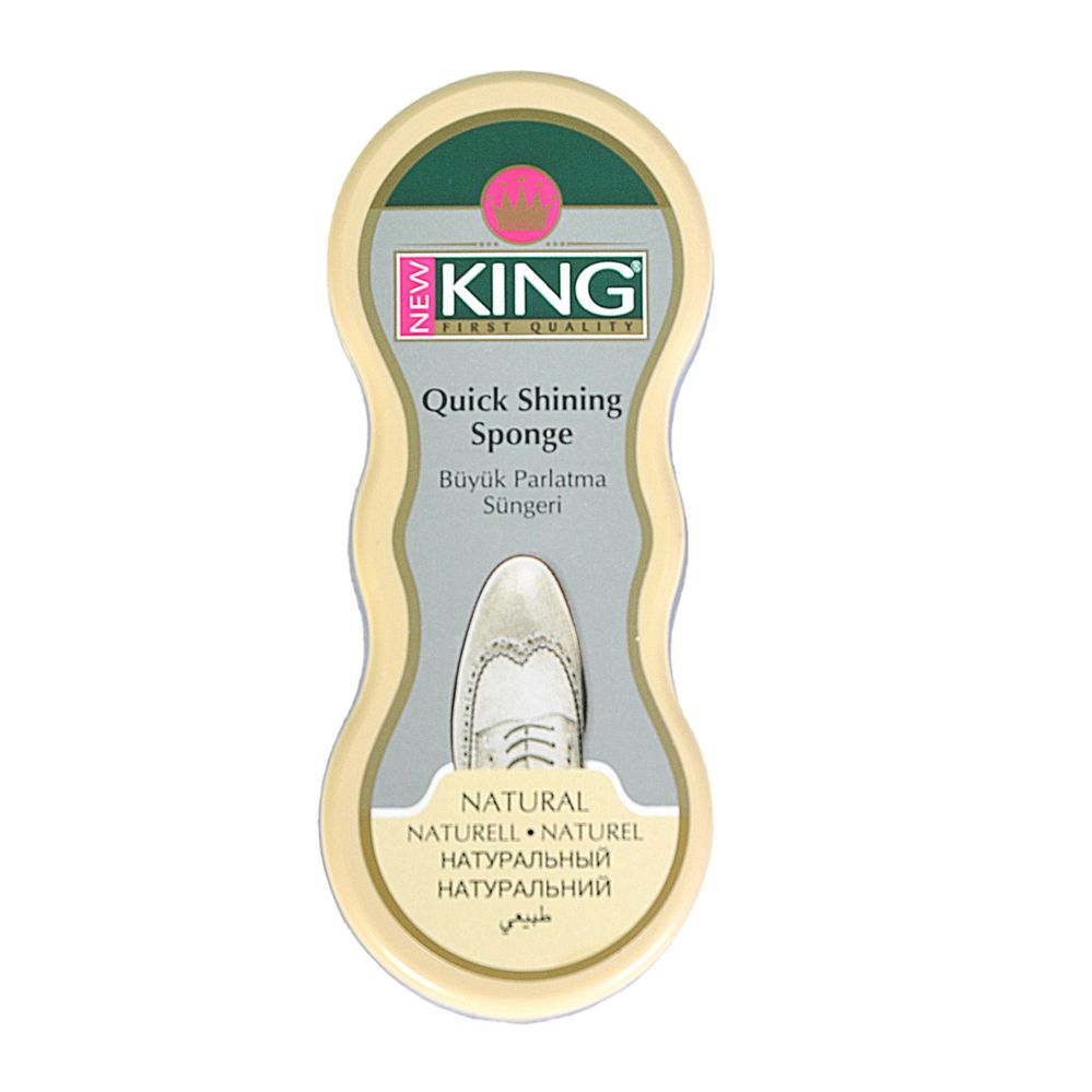 Wholesale Footwear New King Shoe Shining Sponge Natural