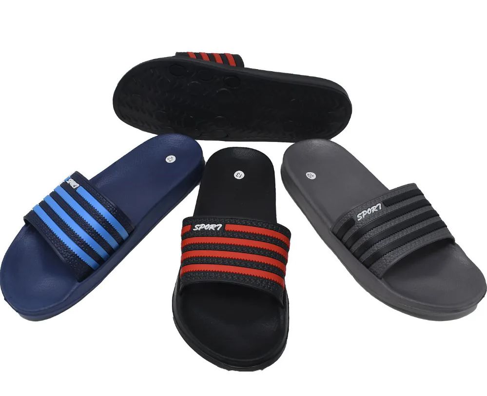 Wholesale Footwear Men's Four Stripe Pattern Sport Print Sizes 8-13