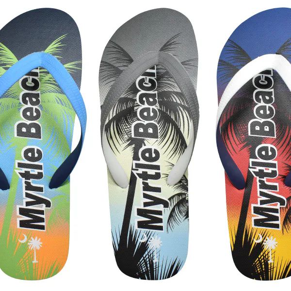 Wholesale Footwear Mens Fashion Flat Sandals Man Made Sole And Upper Imported