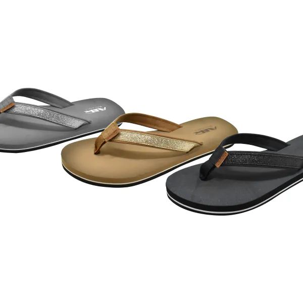 Wholesale Footwear Fashion Flip Flops Assortment Of Colors Man Made Sole And Upper Imported