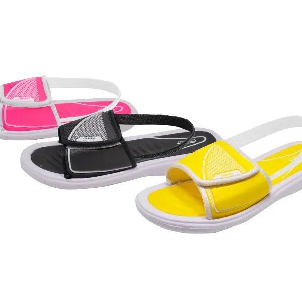 Wholesale Footwear Fashion Flip Flops Assortment Of Colors. Man Made Sole And Upper. Imported