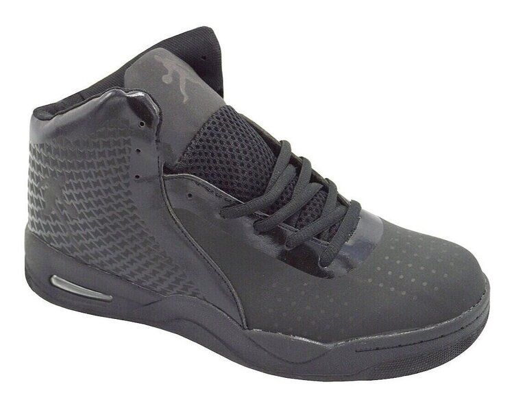 Wholesale Footwear High Upper Basketball Shoes Sneakers Men Breathable Sports Shoes In Black