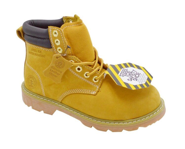 Wholesale Footwear Men's Waterproof Steel Toe Work Boots Safety Construction Boots