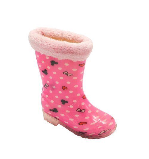Wholesale Footwear 12 Girls Waterproof Rain And Garden Boot With Comfort Insole