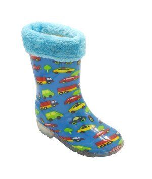 Wholesale Footwear Girls Waterproof Printed Rain And Garden Boot With Comfort Insole