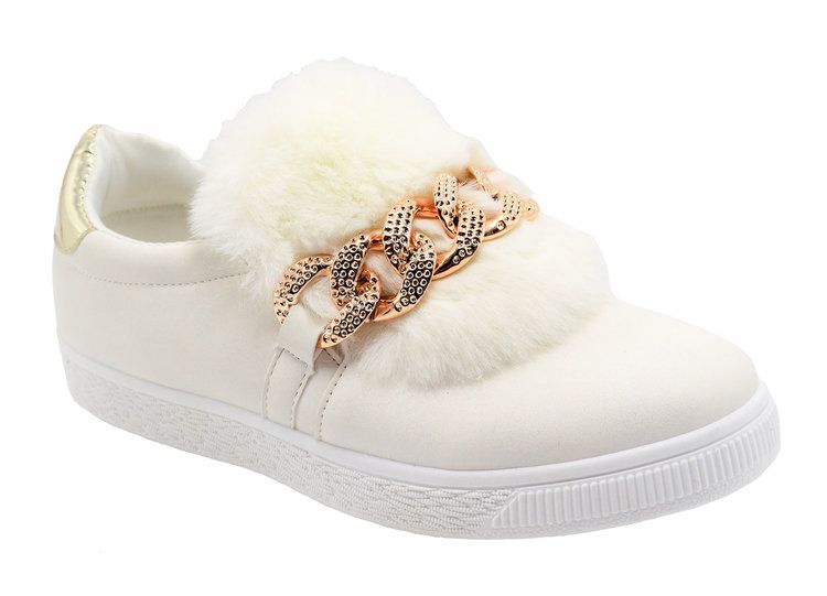Wholesale Footwear Women Sneakers White Size 5 - 10 Assorted