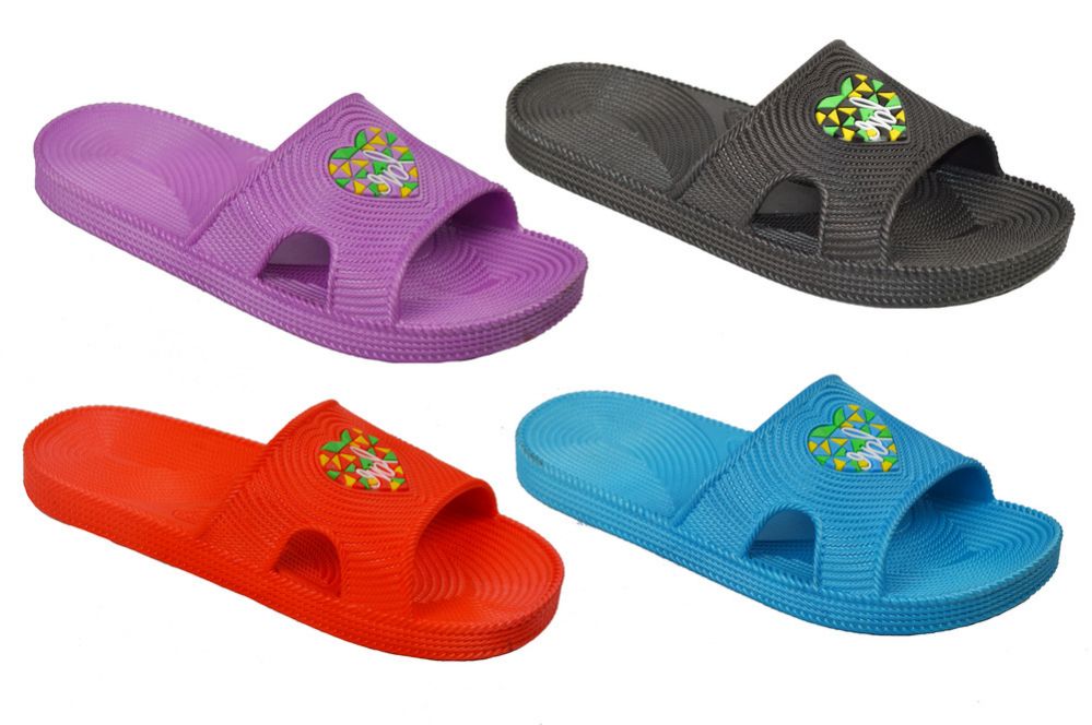 Wholesale Footwear Womens Sandals Slides Lightweight Beach Pool Shower Shoes Bathroom Slippers