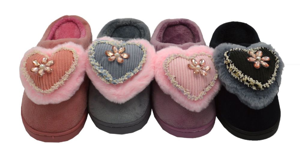 Wholesale Footwear Girls Plush Soft Plush Cozy Fur Slippers Brilliance Bling Fluffy Warm Winter Slip On Indoor Shoes For Girls