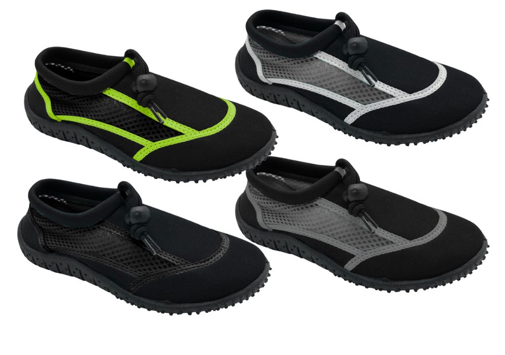 Wholesale Footwear Men's Aqua Sock Assorted