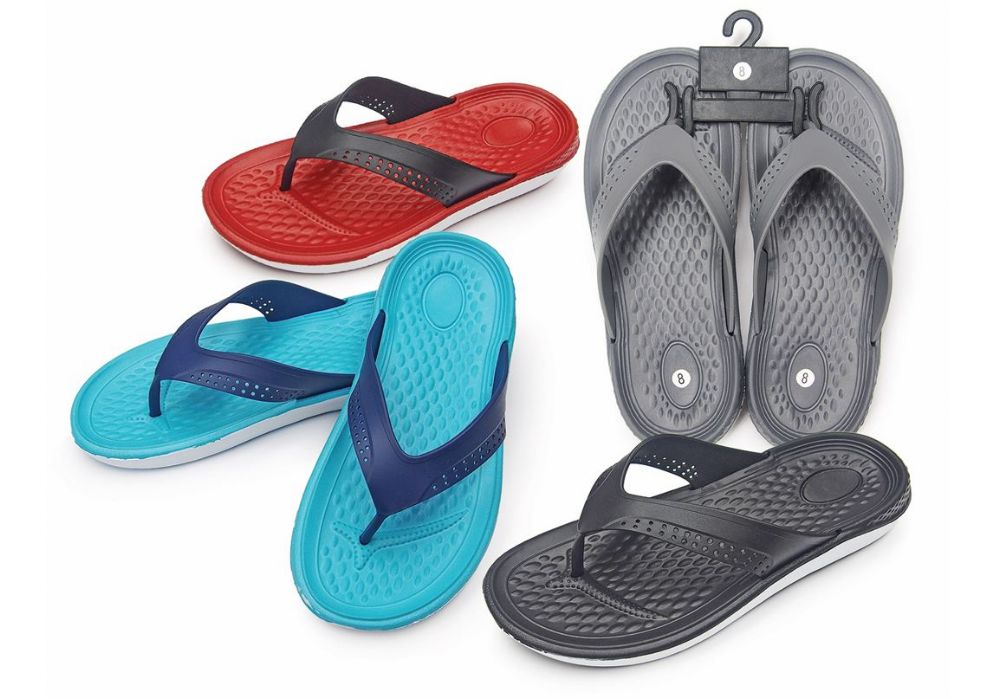 Wholesale Footwear Men's Solid Color Flip Flop