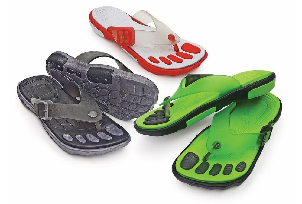Wholesale Footwear 36 Men's Toe Imprint Slide