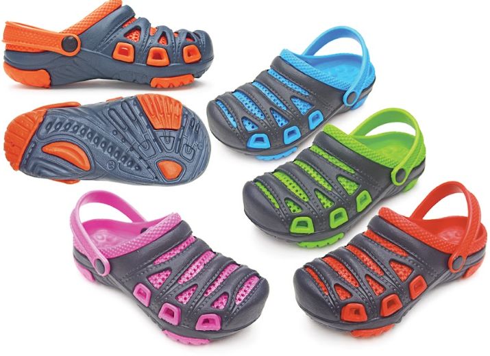 Wholesale Footwear Kids Upscale Clogs In Assorted Colors