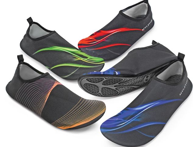 Wholesale Footwear Mens Flame Water Shoes In Assorted Color