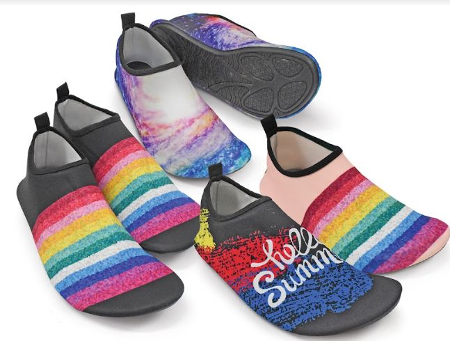 Wholesale Footwear Womens Print Water Shoes In Assorted Color