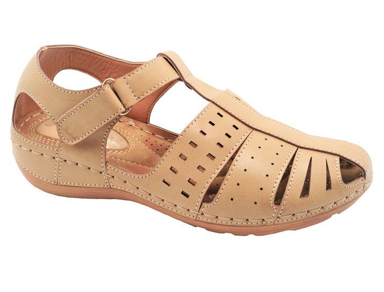 Wholesale Footwear Sandals For Women, Strap Sandals, Fashion Summer Beach Sandals Color Beige Size 5-10