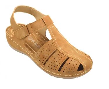 Wholesale Footwear Sandals For Women, Strap Sandals, Fashion Summer Beach Sandals Color Camel Size 5-10