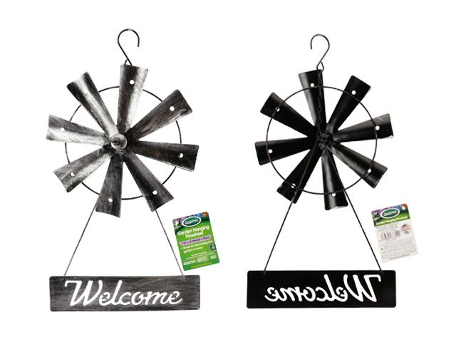 Wholesale Footwear Garden Hanging Spinning Pinwheel