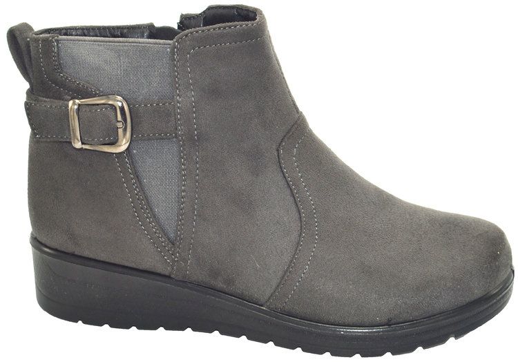 Wholesale Footwear Women Ankle Boots Color Grey Size 5-10