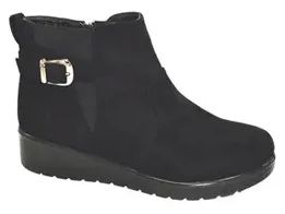 Wholesale Footwear Women Ankle Boots Color Black Size 5-10