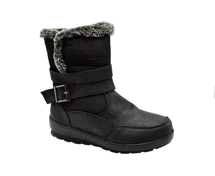 Wholesale Footwear Snow Boots For Women Comfortable Winter Boots Color Black Size 5-10
