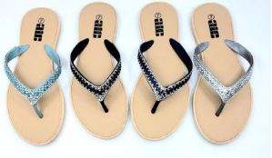 Wholesale Footwear Women's Diamond Thong Sandal
