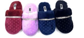 Wholesale Footwear Polkaglimmer Slippers