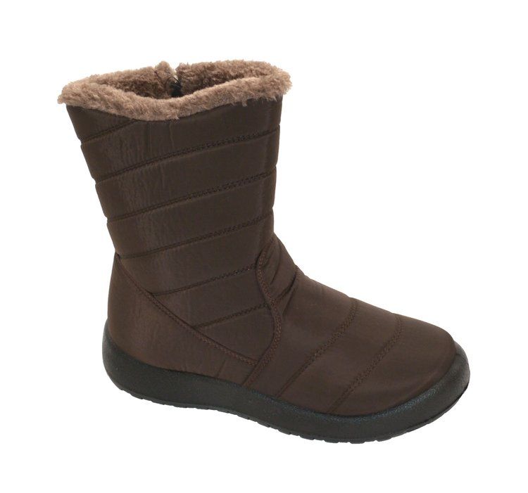 Wholesale Footwear Snow Boots For Women Comfortable Winter Boots Color Brown Size Assorted