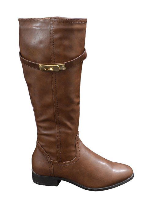 Wholesale Footwear Women's Comfortable High Boots Color Brown Size 5-10