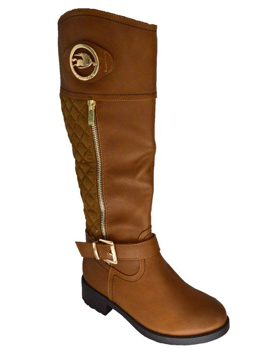 Wholesale Footwear Women's Comfortable High Boots Lightweight Color Brown Size Assorted
