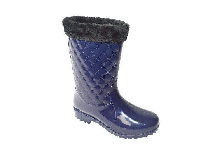 Wholesale Footwear Womens Rain Boots Lightweight Color Blue Size 5-10
