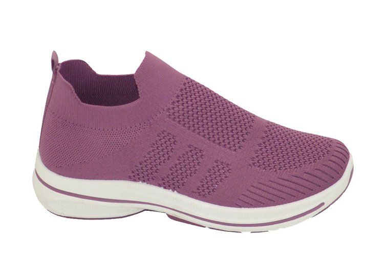Wholesale Footwear Women's Sneakers Fashion Lightweight Running Shoes Tennis Casual Shoes For Walking In Purple