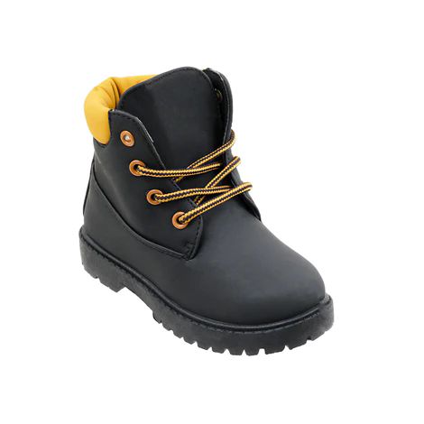 Wholesale Footwear Unisex Black & Tan Boot Black&bandana
