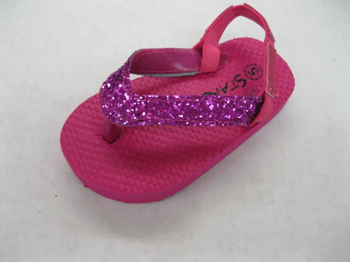 Wholesale Footwear Infant Girls Summer Shimmer Flip Flop Sandals