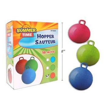 Wholesale Footwear Hopper 18in Inflatable Pvc 3ast Color/color Box
