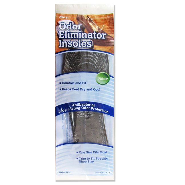 Wholesale Footwear Odor Eliminator Insoles, Unisex