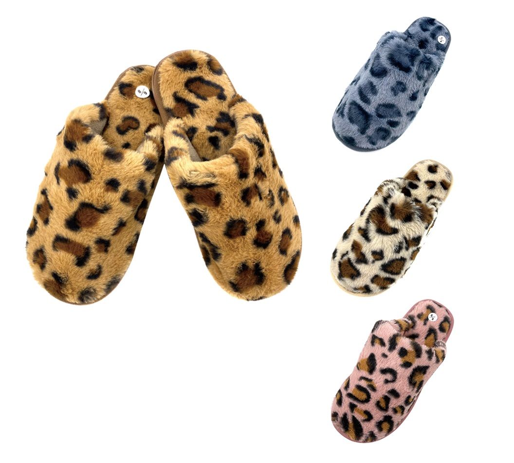 Wholesale Footwear Cute Animal Slippers Warm Winter Slippers Soft Fleece Plush House Slippers
