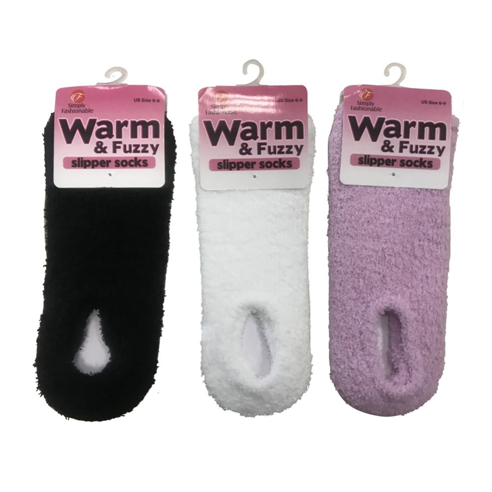 Wholesale Footwear Pride Slipper Socks 1 Pk Super Soft Assorted Colors