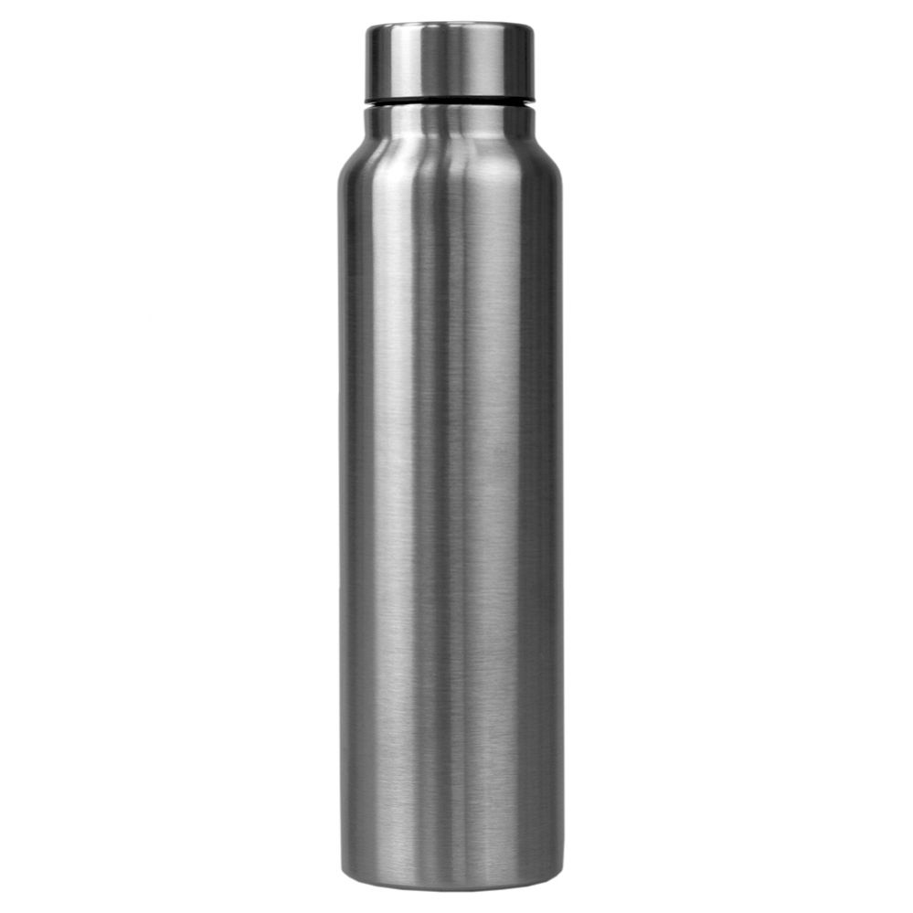 Wholesale Footwear Home Basics Altai 30 oz. Stainless Steel Travel Bottle, Silver