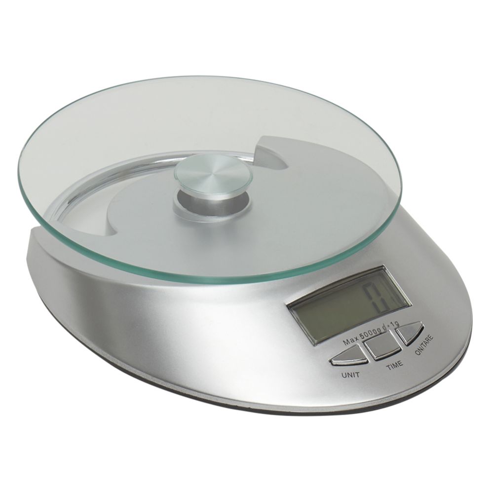 Wholesale Footwear Home Basics Digital Food Scale with Tempered Glass Platform