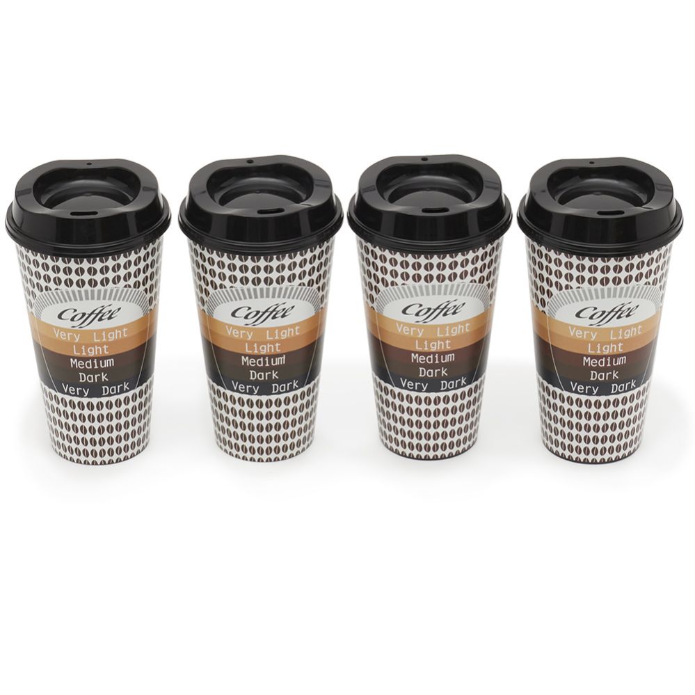 Wholesale Footwear Home Basics Reusable Coffee Cups With Lids