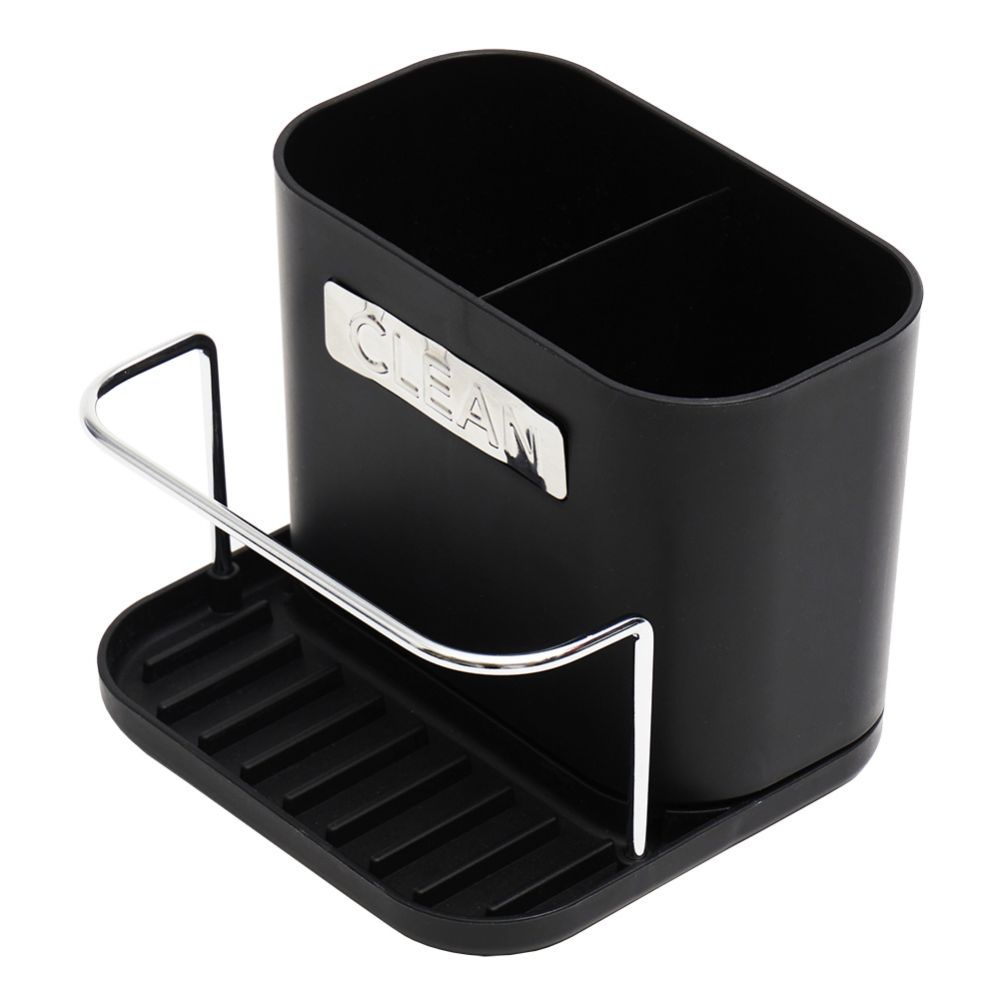 Wholesale Footwear Home Basics Sink Caddy with Tray, Black