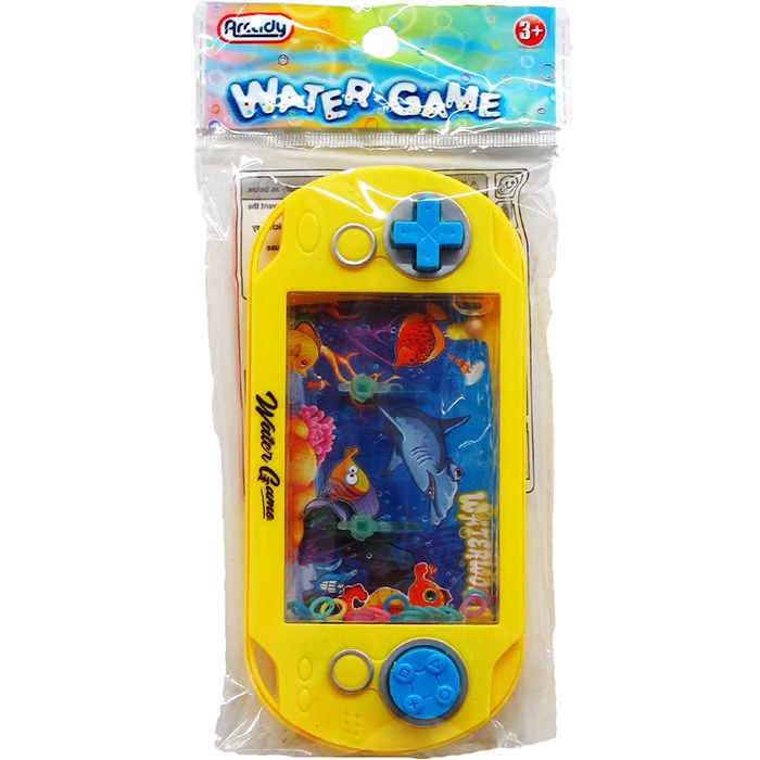 Wholesale Footwear 6" Ring Toss Water Game In Pegable Pp Bag, 4 Assrt Clrs